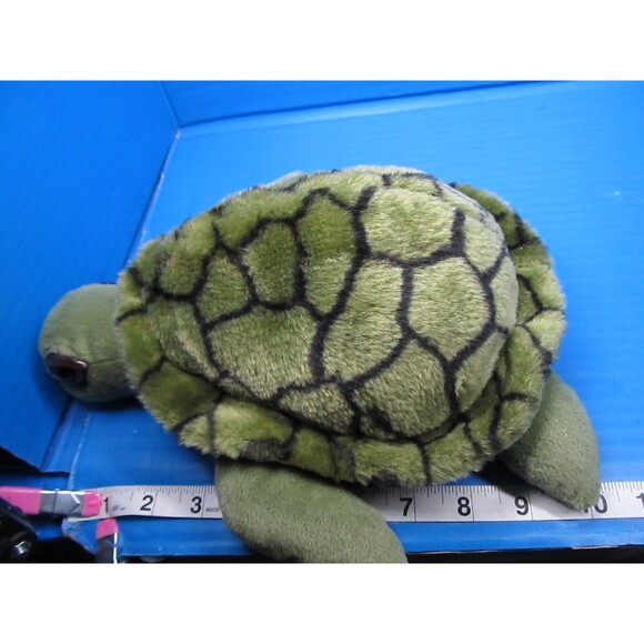 Sea World Busch Gardens 11" Green Sea Turtle Plush Stuffed Animal - Picture 7 of 7